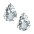 Goshenite Set of 2 (Pear 7x5 mm) 1.05 ctw - Sticky add to cart bar