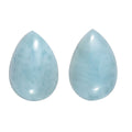 Larimar Set of 2 (Pear 6x4 mm) 0.98 ctw - Sticky add to cart bar