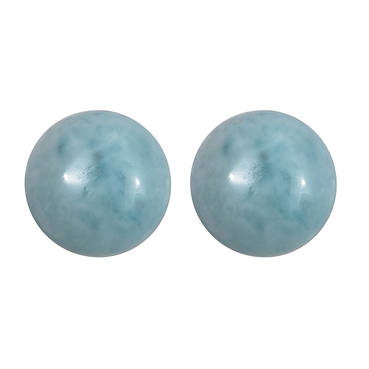 Larimar Set of 2 (Rnd 5 mm) 1.16 ctw