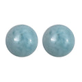 Larimar Set of 2 (Rnd 5 mm) 1.16 ctw - Sticky add to cart bar