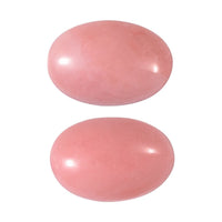 Peach Opal Set of 2 (Ovl 6x4 mm) 0.56 ctw