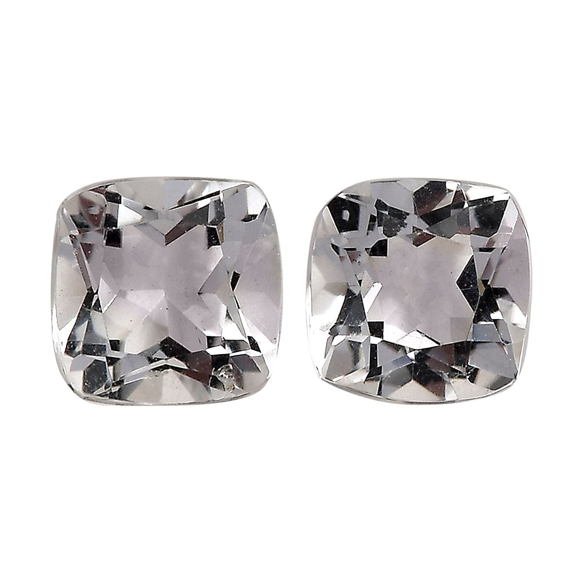 Petalite Set of 2 (Cush 5x5 mm) 0.99 ctw