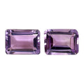 Rose De France Amethyst Set of 2 (Oct 7x5 mm) 1.66 ctw - Sticky add to cart bar