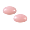 Peruvian Pink Opal Set of 2 (Ovl 5x3 mm) 0.36 ctw Loose Gemstone - Sticky add to cart bar