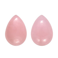 Peruvian Pink Opal Set of 2 (Pear 6x4 mm) 0.60 ctw