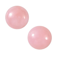 AA Peruvian Pink Opal Set of 2 (Rnd 5 mm) 0.85 ctw
