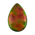 AAAA Canadian Ammolite (Pear 12x8 mm) 2.00 ctw - Sticky add to cart bar