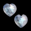 Rainbow Moonstone Set of 2 (Heart 5 mm) 0.98 ctw Loose Gemstone - Sticky add to cart bar