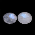 AA Rainbow Moonstone Set of 2 (Oval 5x4 mm) 0.72 ctw - Sticky add to cart bar
