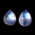 AA Rainbow Moonstone Set of 2 (Pear 5x4 mm) 0.58 ctw - Sticky add to cart bar