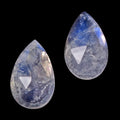 AA Rainbow Moonstone Set of 2 (Pear 8x5 mm) 1.65 ctw - Sticky add to cart bar