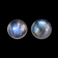 AA Rainbow Moonstone Set of 2 (Rnd 5 mm) 1.13 ctw - Sticky add to cart bar