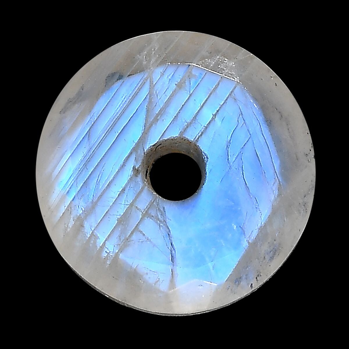 Rainbow Moonstone (Rnd 8 mm) 1.55 ctw
