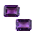 African Amethyst Set of 2 (Oct 8x6 mm) 3.08 ctw - Sticky add to cart bar