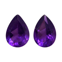 AA African Amethyst (Pear 7x5 mm) 1.11 ctw