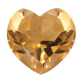 Premium Brazilian Citrine (Heart 7 mm) 1.06 ctw - Sticky add to cart bar