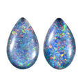 Boulder Opal Triplet Set of 2 (Pear 5x5 mm) 1.19 ctw - Sticky add to cart bar