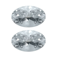 Goshenite Set of 2 (Ovl 5x3 mm) 0.39 ctw