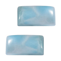 Larimar Set of 2 (Bgt 7x3.5 mm) 1.23 ctw