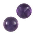 Rose De France Amethyst Set of 2 (Rnd 5 mm) 1.15 ctw - Sticky add to cart bar