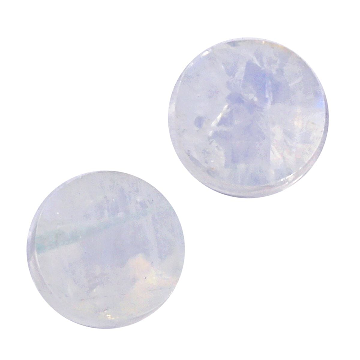 AA Rainbow Moonstone (Rnd 6 mm) 1.78 ctw Loose Gemstone