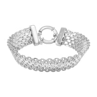 Sterling Silver Chain Bracelet (7.50 In) (17 g)