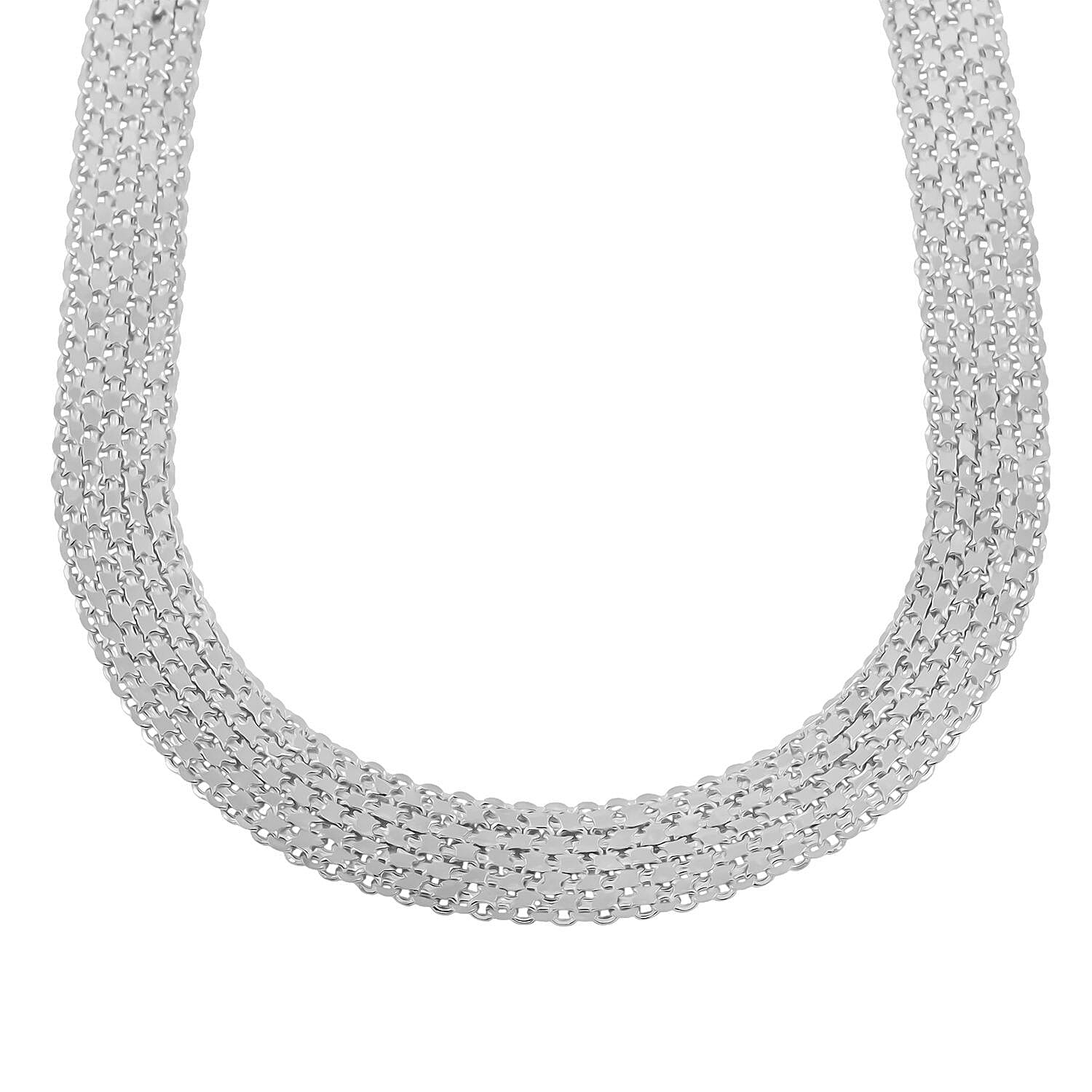 Sterling Silver Chain Necklace (20 Inches) (36.50 g)