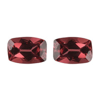 Mozambique Garnet Set of 2 (Cush 6x4 mm) 1.27 ctw