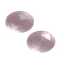 AA Galilea Rose Quartz Set of 2 (Oval 8x6 mm) 2.19 ctw - Sticky add to cart bar
