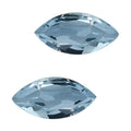 Sky Blue Topaz Set of 2 (Mrq 10x5 mm) 2.06 ctw Loose Gemstone - Sticky add to cart bar