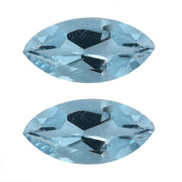 Sky Blue Topaz Set of 2 (Mrq 6x3 mm) 0.47 ctw Loose Gemstone
