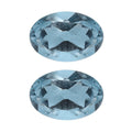 Sky Blue Topaz Set of 2 (Ovl 6x4 mm) 1.04 ctw Loose Gemstone - Sticky add to cart bar