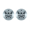 Sky Blue Topaz Set of 2 (Rnd 6 mm) 1.25 ctw Loose Gemstone - Sticky add to cart bar