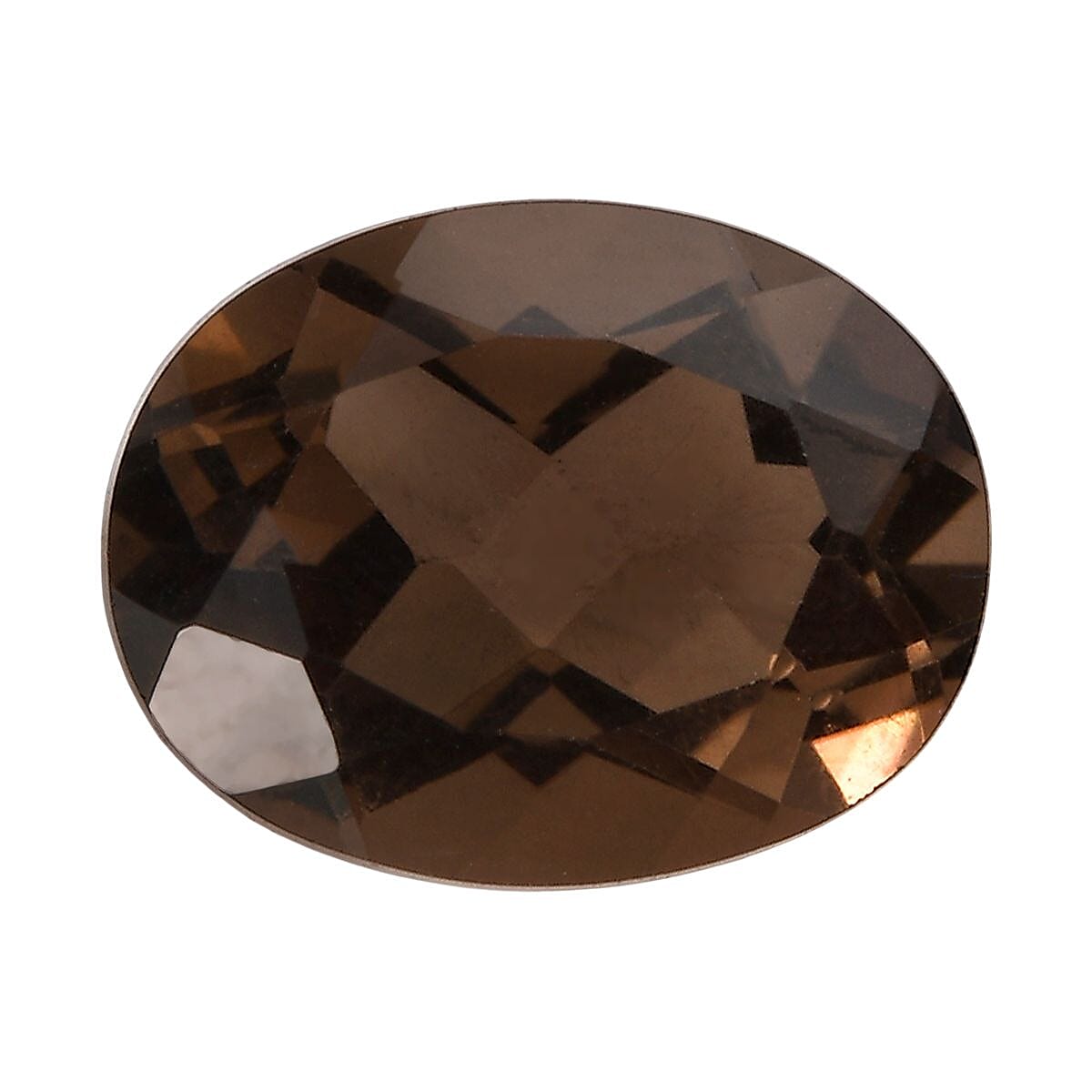 Brazilian Smoky Quartz (Oval 9x7 mm) 1.52 ctw