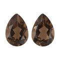 Brazilian Smoky Quartz Set of 2 (Pear 7x5 mm) 1.19 ctw - Sticky add to cart bar