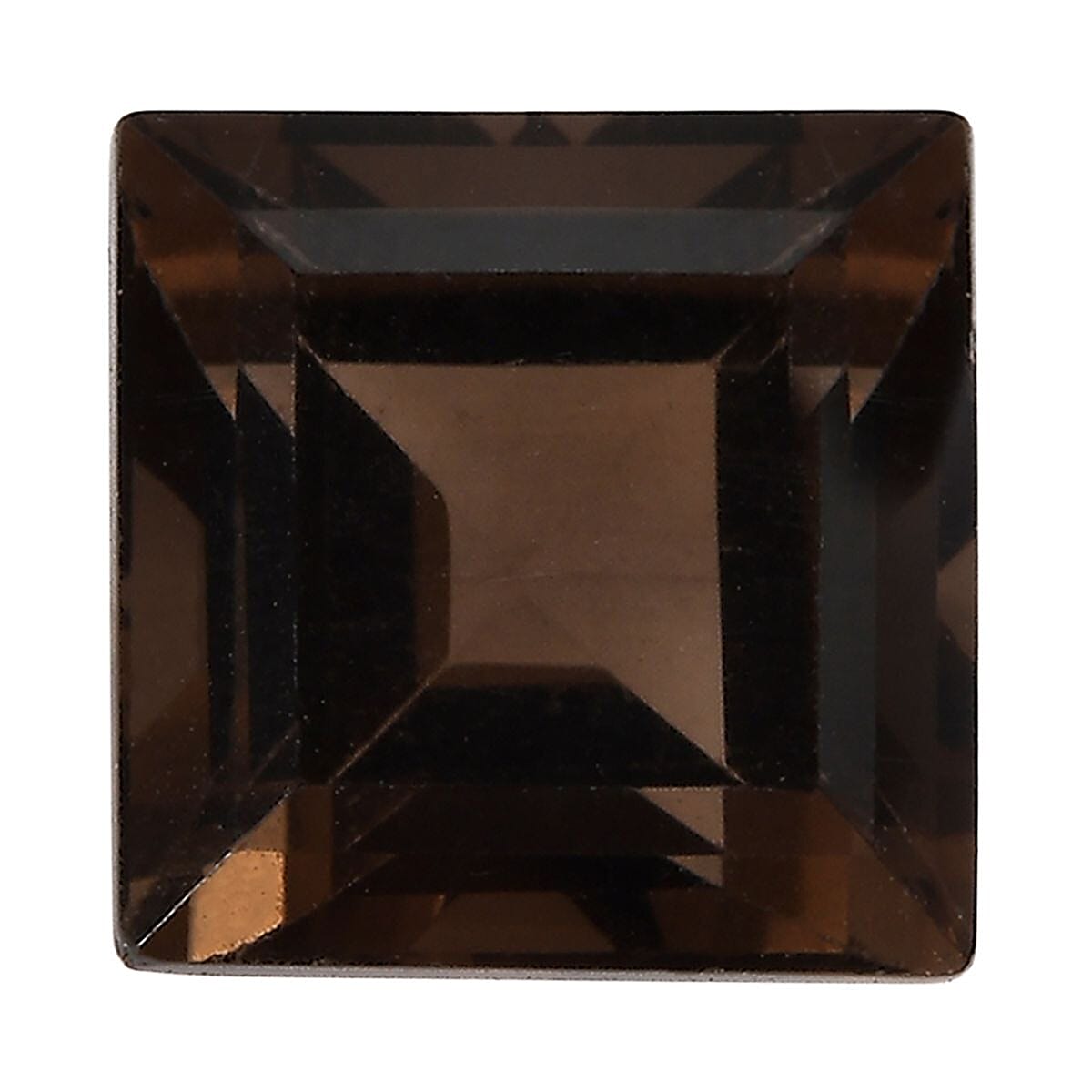 Brazilian Smoky Quartz (Sqr 7 mm) 1.65 ctw