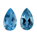 Swiss Blue Topaz Set of 2 (Pear 5x3 mm) 0.47 ctw - Sticky add to cart bar