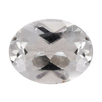 White Topaz Set of 2 (Oval 9x7 mm) 1.44 ctw