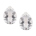 White Topaz Set of 2 (Pear 8x6 mm) 2.36 ctw - Sticky add to cart bar