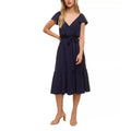 John Paul Richard Black Matte Jersey Dress with Waist Tie - S (Ships in 4-7 Days) - Sticky add to cart bar