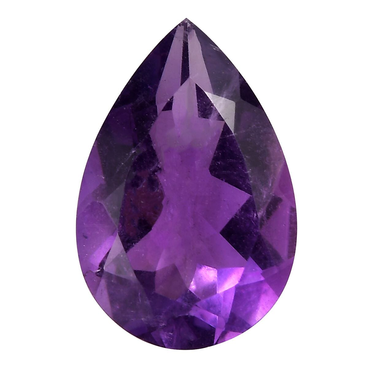 African Amethyst (Pear 12x8 mm) 2.07 ctw