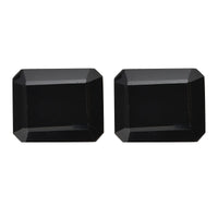 Thai Black Spinel Set of 2 (Oct 11x9 mm) 10.66 ctw