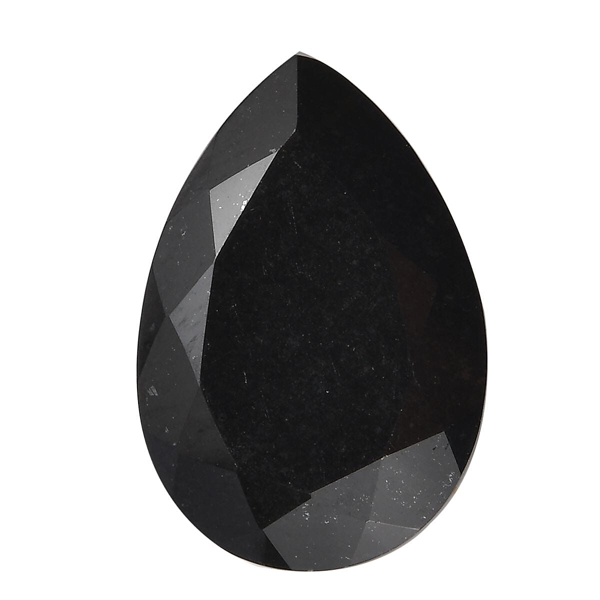 Australian Black Tourmaline (Pear 14x10 mm) 6.13 ctw Loose Gemstone
