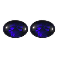 Boulder Opal Triplet Set of 2 (Ovl 7x5 mm) 1.07 ctw