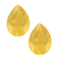 Canary Opal Set of 2 (Pear 7x5 mm) 0.94 ctw - Sticky add to cart bar