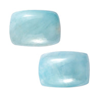 AA Larimar Set of 2 (Cush 7x5 mm) 1.91 ctw