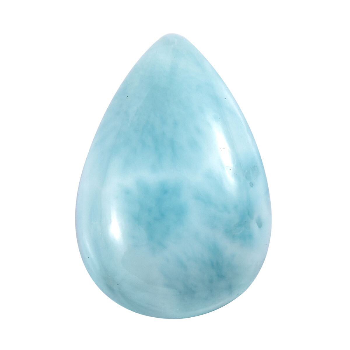 Larimar (Pear 10x7 mm) 1.81 ctw Loose Gemstone