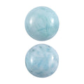 Larimar Set of 2 (Rnd 6 mm) 1.80 ctw - Sticky add to cart bar