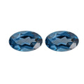 London Blue Topaz Set of 2 (Ovl 5x3 mm) 0.39 ctw - Sticky add to cart bar