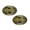 AA Bohemian Moldavite Set of 2 (Ovl 6x4 mm) 0.69 ctw - Sticky add to cart bar